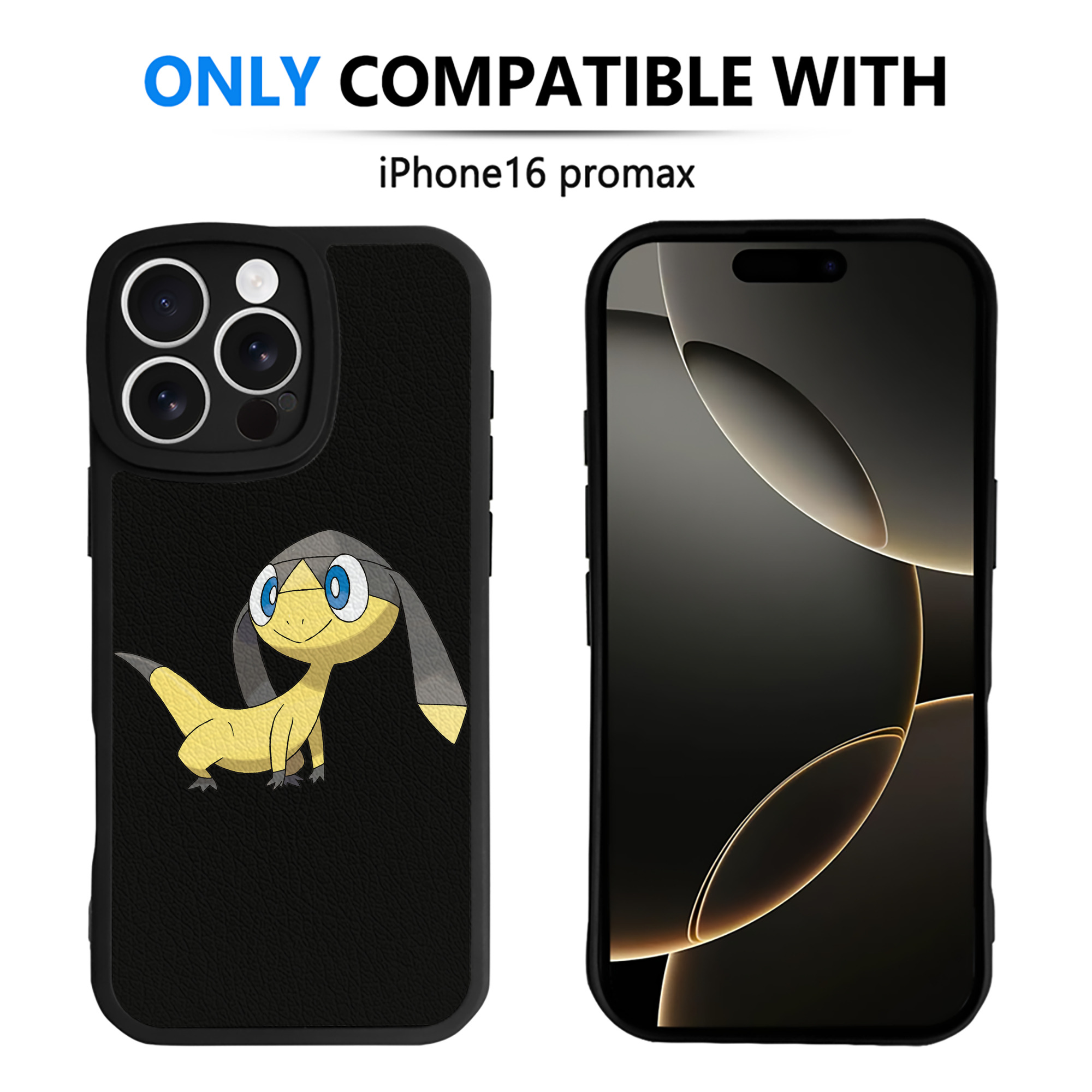 （画像用） ポケットモンスター Pokémon 【iPhone 16シリーズ対応】シリコンスマホケース（レザー調） 材質：シリコン